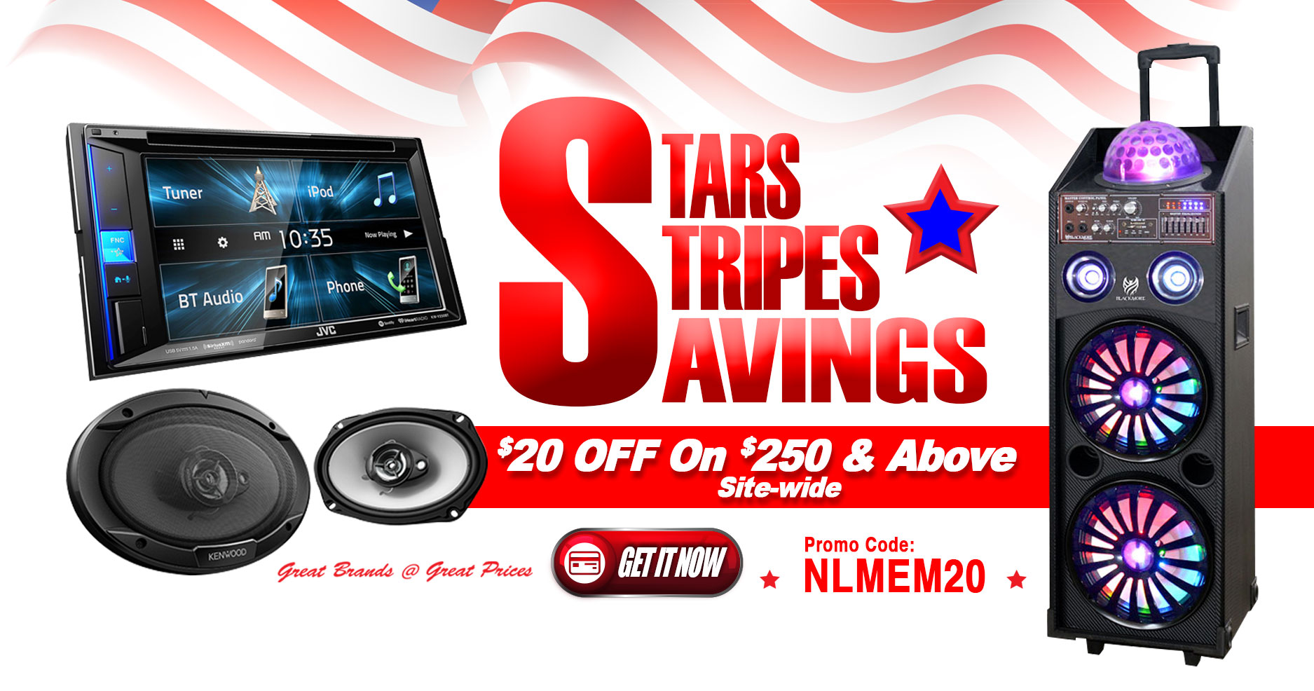 car audio free shipping on everything