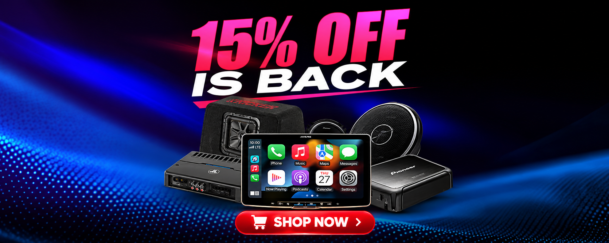 15 Percent Off Sale