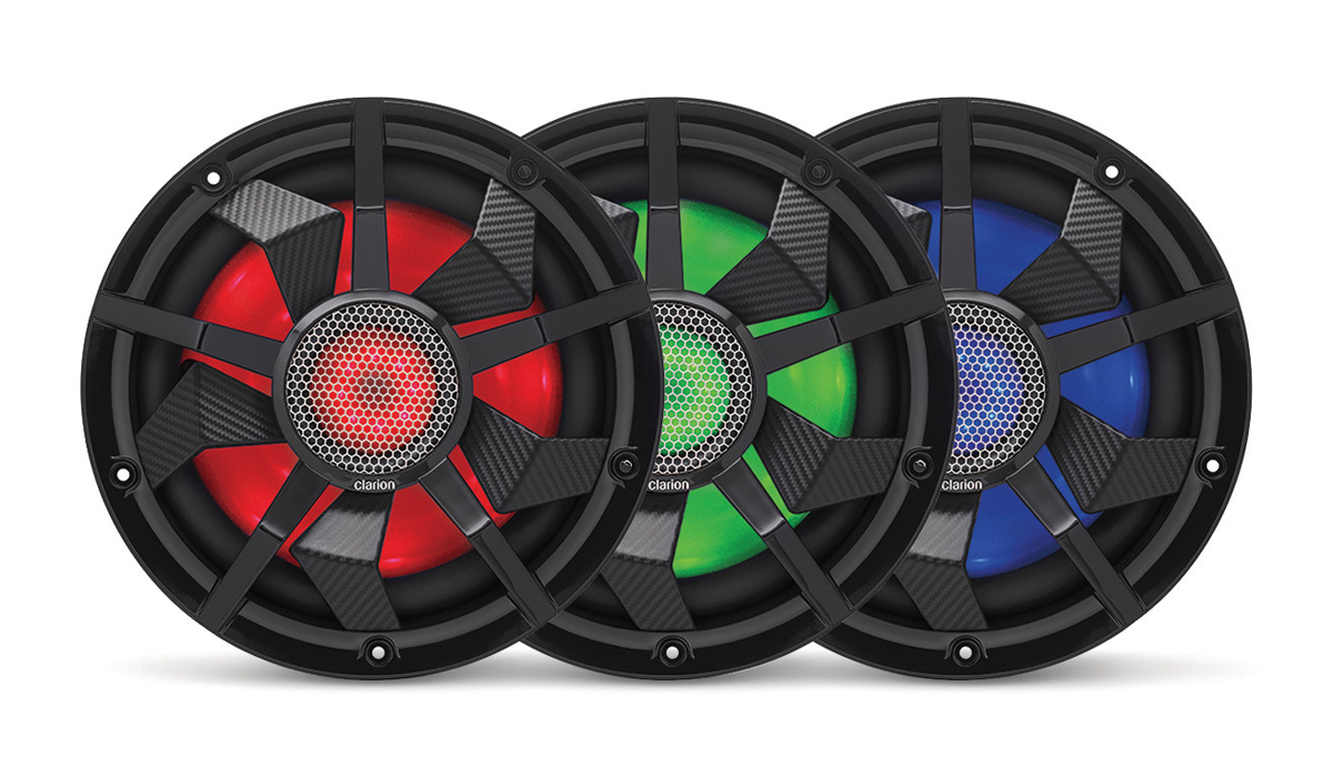 Clarion CM2513WL 10 inch 800W Max Power Dual 2-ohm Marine Subwoofer