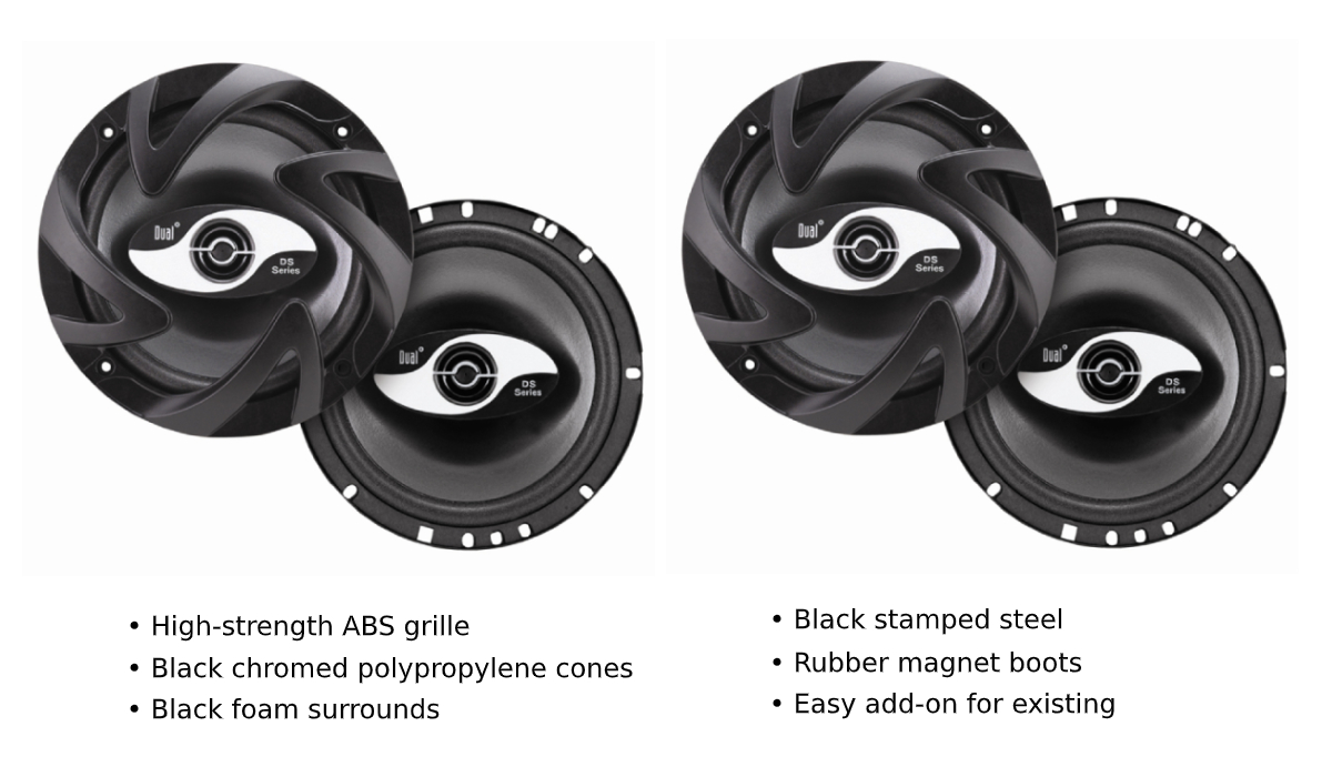 Dual DS652 DS Series Speakers