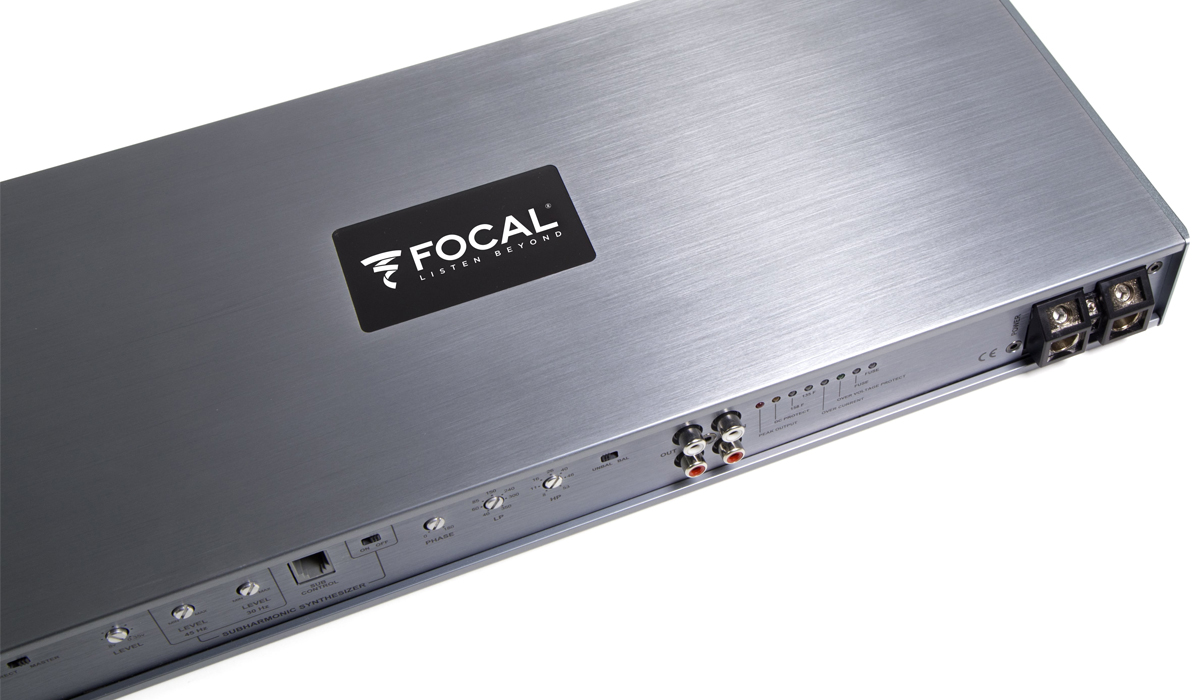 Focal FDP 1.2000 2000W Class D Mono Subwoofer Amplifier