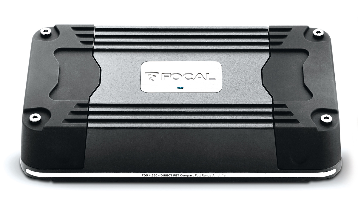 Focal FDS 4.350 Performance Series 100x4 Watts RMS 4-Channel Class D Versatile and Ultra Compact Amplifier