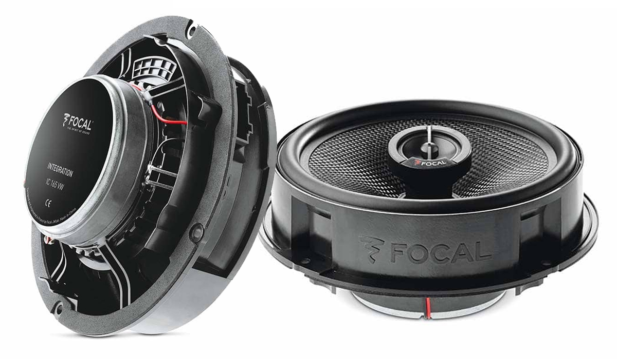 Focal Focal IC 165 VW Plug & Play Integration 6-1/2 inch 120 Watts Max Power 2-Way Coaxial Volkswagen Kit 4-ohm Impedance