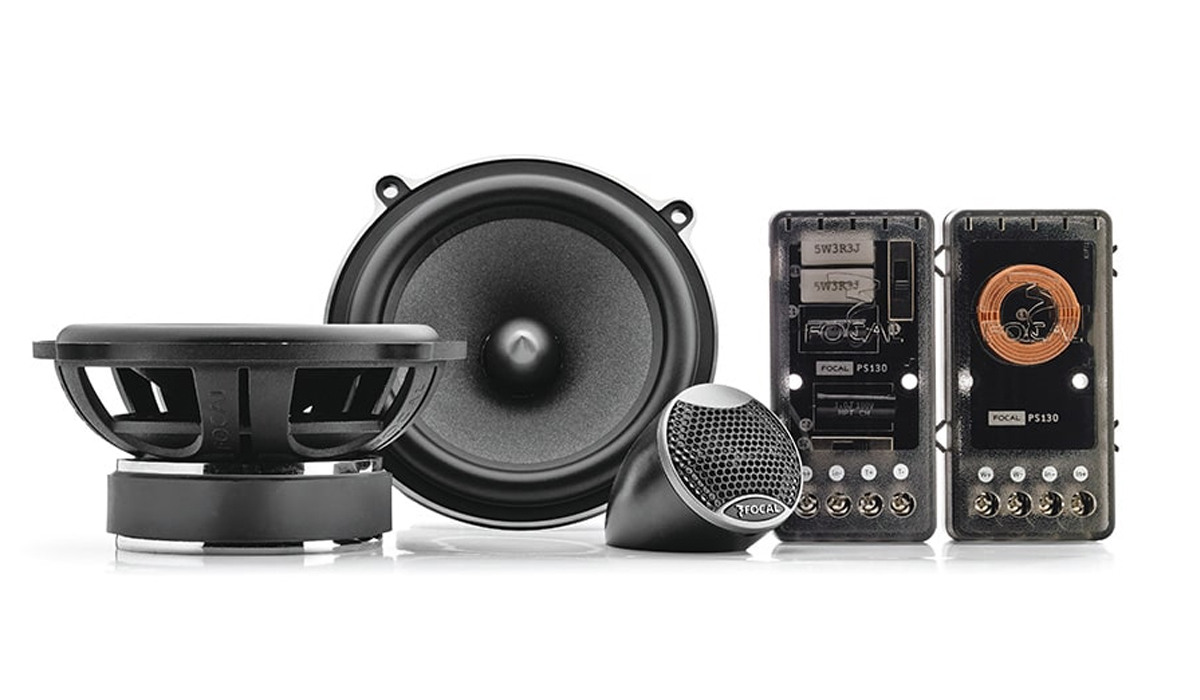 Focal PS 130 V1 Expert Series 5-1/4 inch 120 Watts Max Power 2-way Component Speakers 4-ohm Impedance
