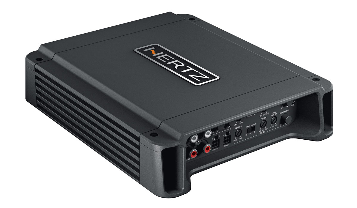 Hertz HCP 4D 70Wx4 RMS, Class D 4-Channel Car Audio Amplifier