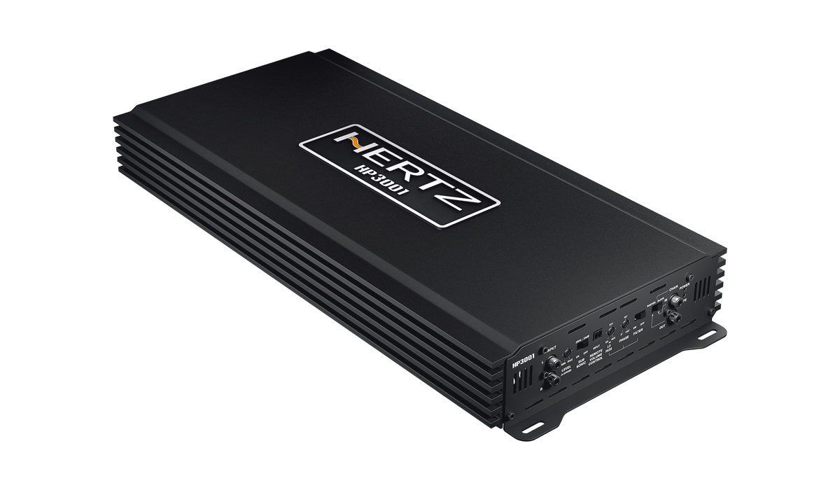 Hertz HP 3001 D-Class Mono Amplifier With Crossover