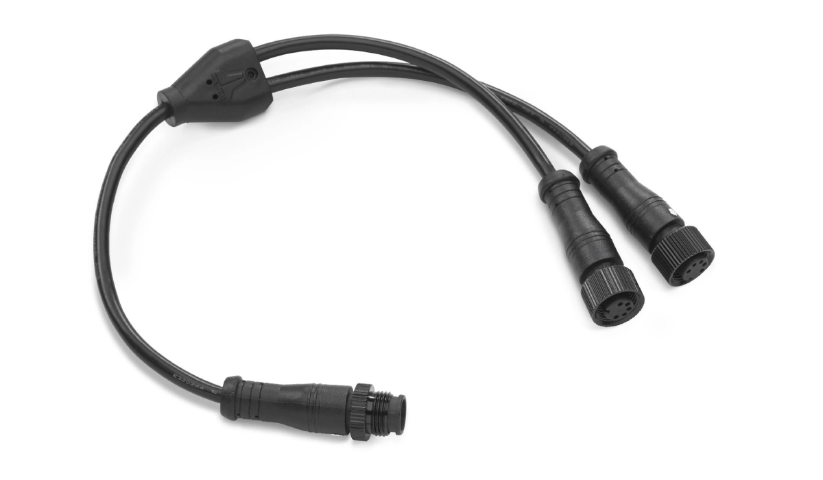 JL Audio MMC-2Y 2-Way y-adaptor for splitting connections from MediaMaster® source units to multiple non-NMEA 2000® remote controllers