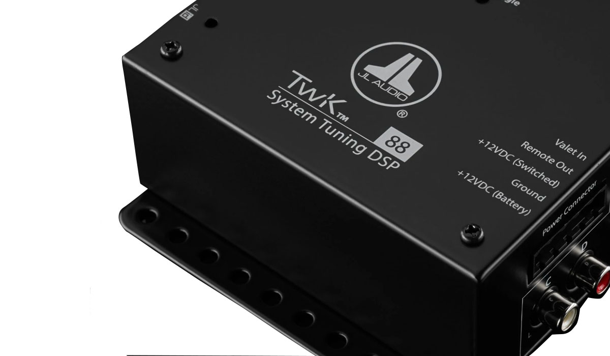 JL Audio TwK-88 System Tuning DSP controlled by TüN software, 8-ch. Analog & Digital Inputs / 8-ch. Analog Outputs