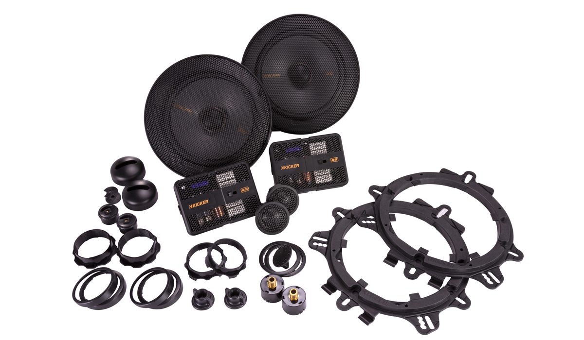Kicker 47KSS6504 KS Series 6-1/2 inch Component Speaker System
