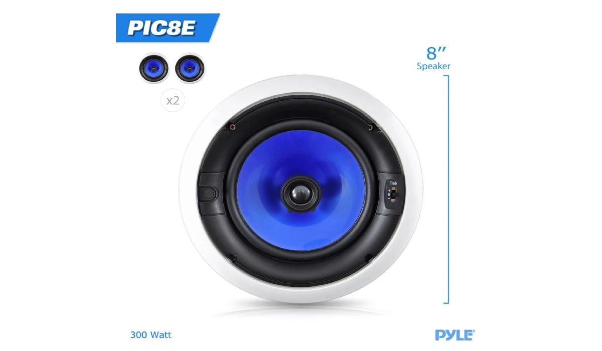PIC8E High Performance In-Wall / In-Ceiling Speakers