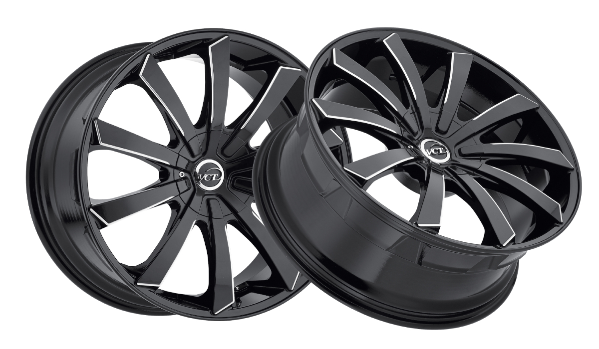 VCT Wheels V48 Miled Black