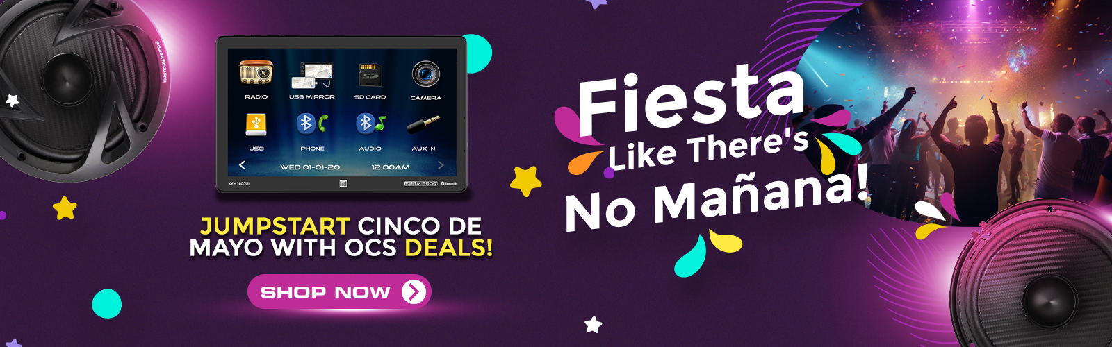 Fiesta Like There's No Mañana! Jumpstart Cinco de Mayo with OCS Deals!
