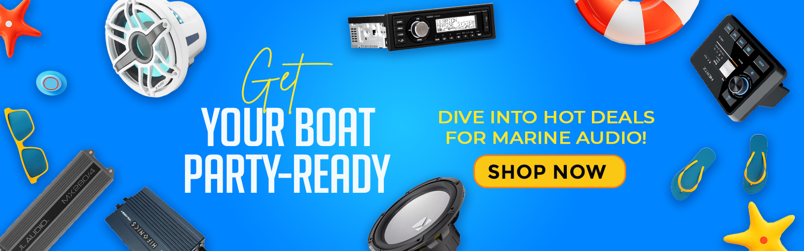 Get Your Boat Party-Ready: Dive into Hot Deals on Marine Audio!