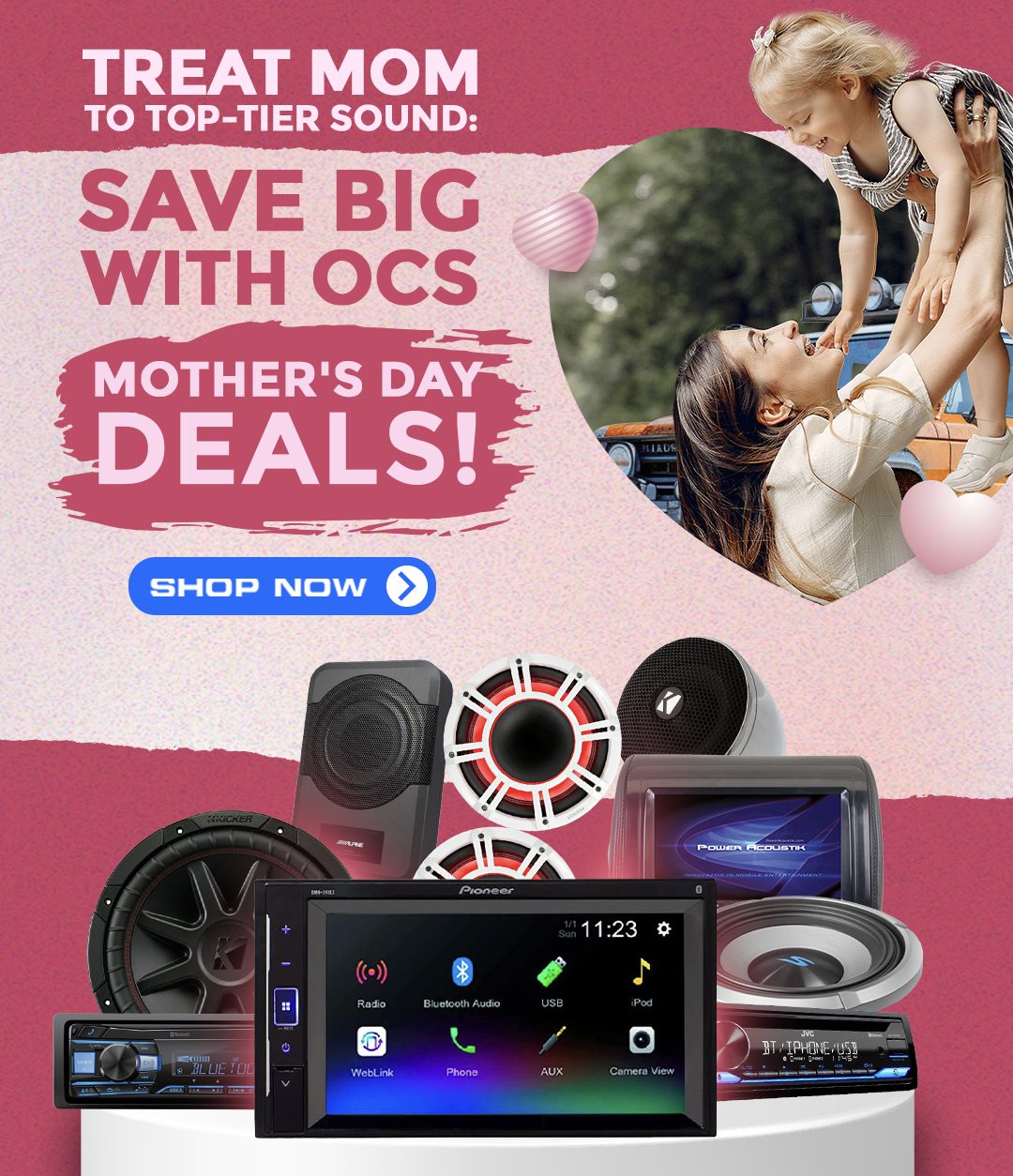 Treat Mom To Top-Tier Sound: Save Big With OCS Mother's Day Deals!