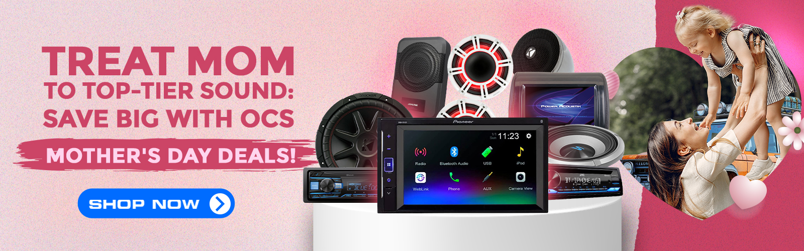 Treat Mom To Top-Tier Sound: Save Big With OCS Mother's Day Deals!