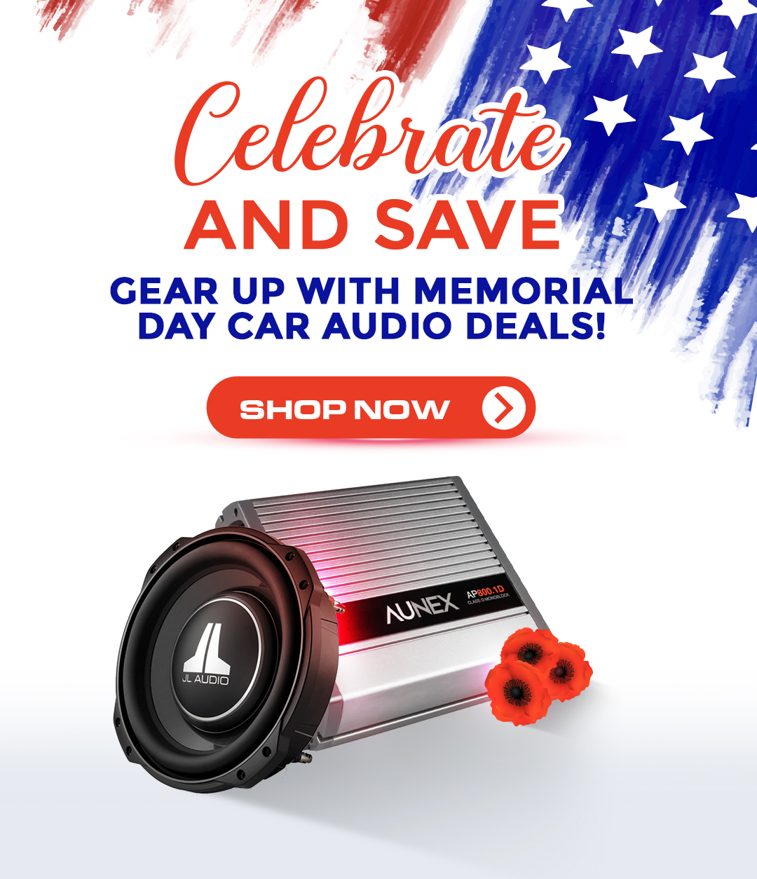 Celebrate and Save: Gear Up With Memorial Day Car Audio Deals!