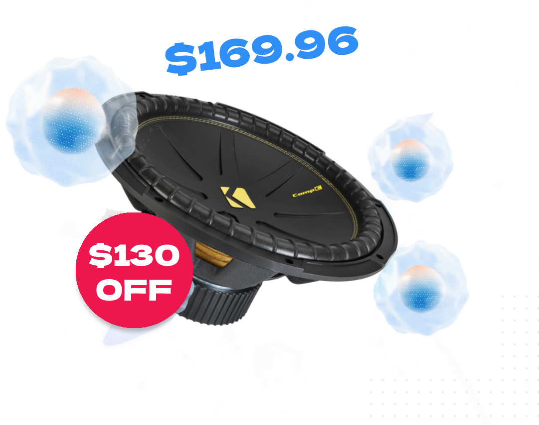 Kicker 50CWCS154 Component Subwoofer