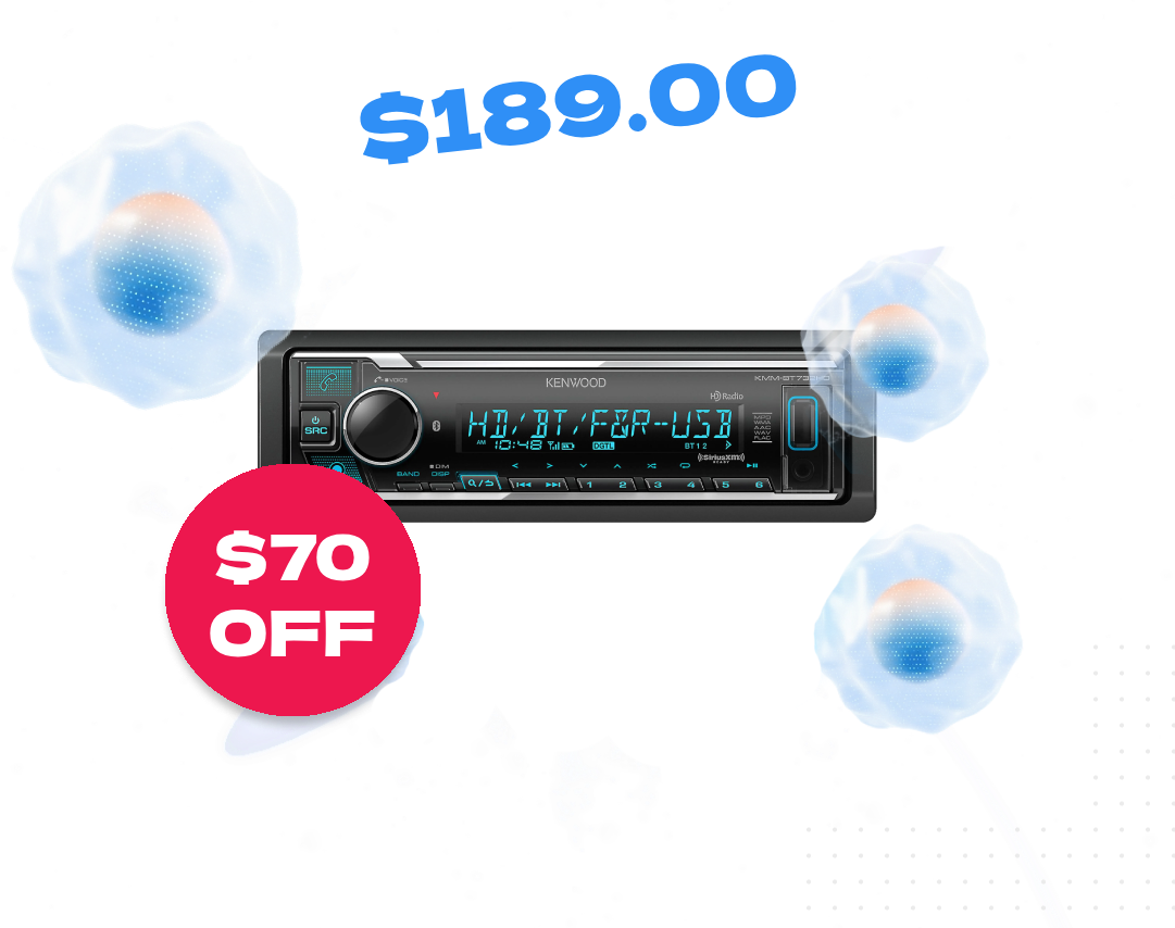 Kenwood KMM-BT732HD Stereo