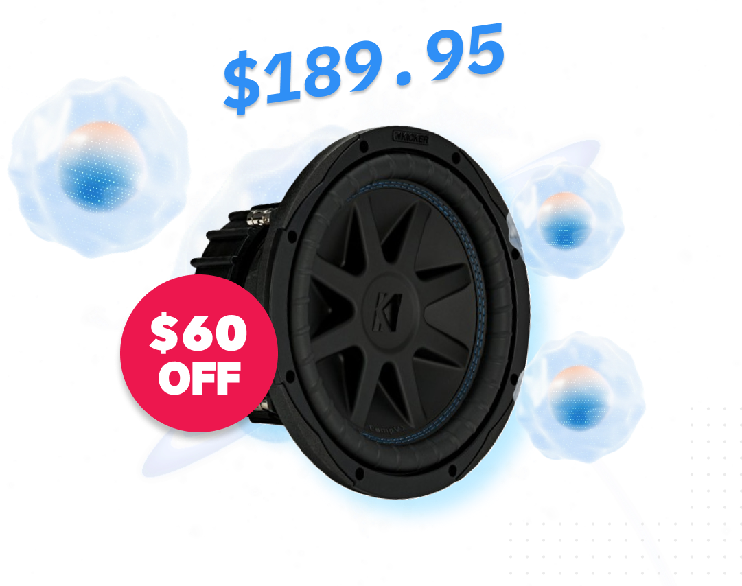 Alpine S2-W8D4 8-inch Subwoofer